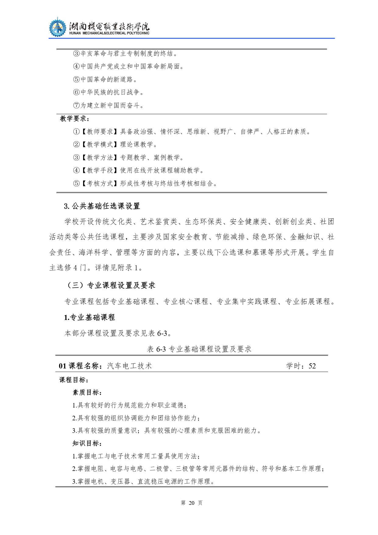 304永利集团官网入口2022级汽车检测与维修技术专业人才培养方案V10.0_page-0022.jpg